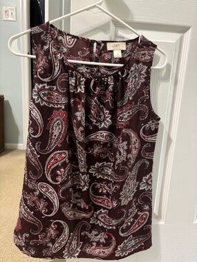 Loft XS sleeveless top